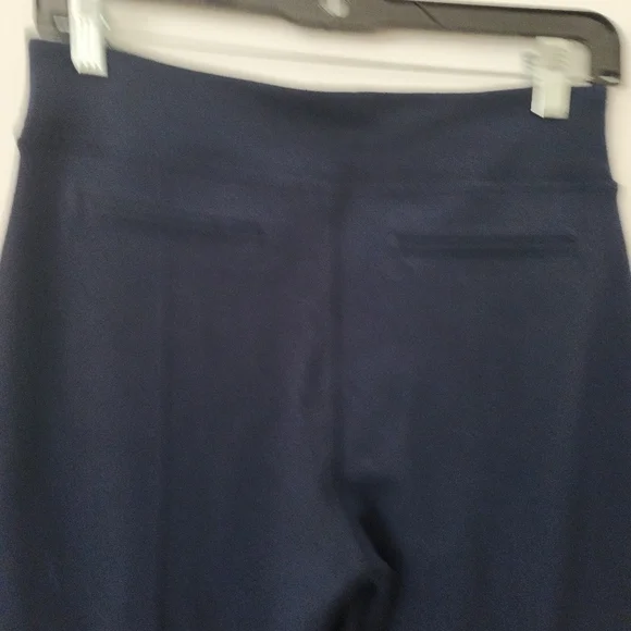 Kit and Ace Pull On Fit and Flare Cropped Pants in Navy Blue Size 4 - Picture 11 of 13